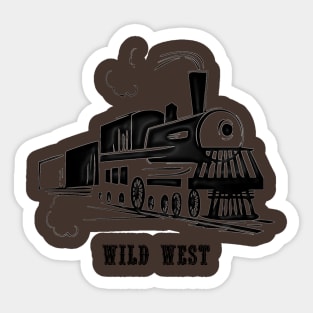 Western Era - Wild West Steam Train Sticker